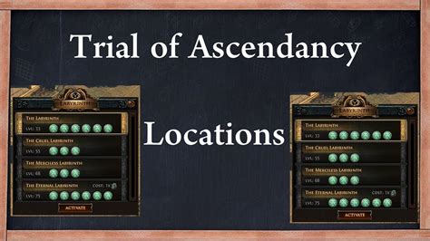 labyrinth locations poe